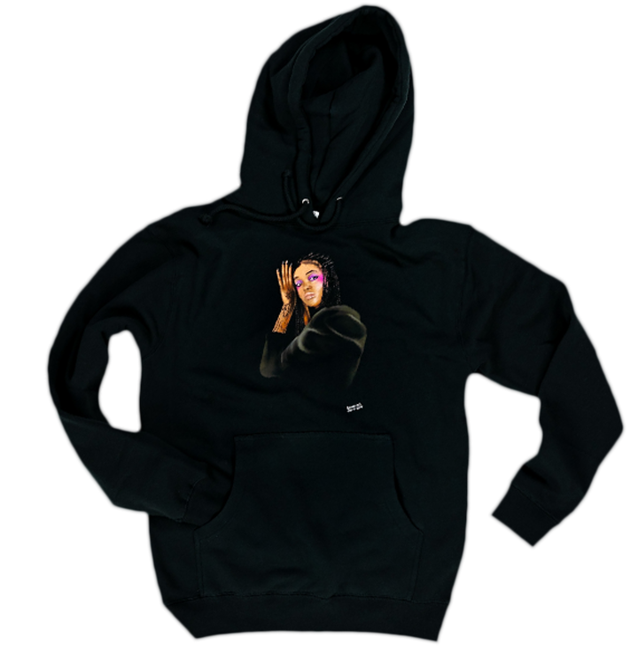 Chynna Drawing Hoodie (Black)